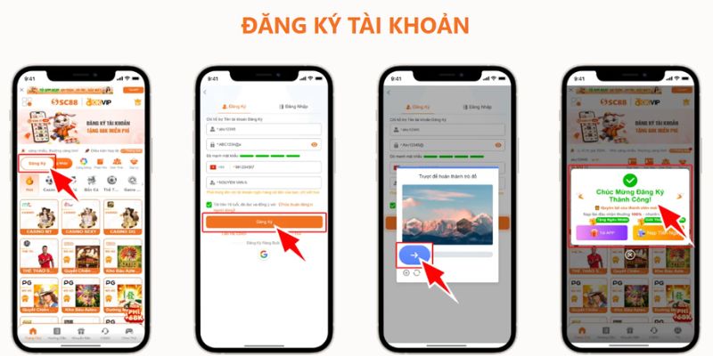 Đăng ký tài khoản an toàn với 5 bước